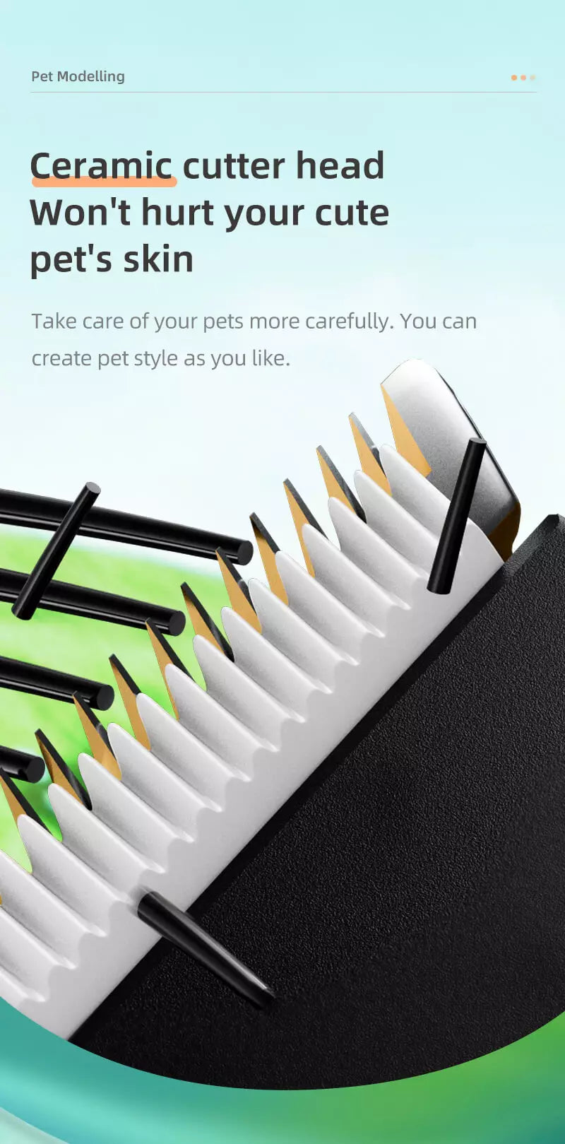 Load image into Gallery viewer, [JM-PE02] Jakemy Waterproof Rechargeable Cordless Electric Pet Hair Clipper Trimmer Pet Grooming Tool - Polar Tech Australia

