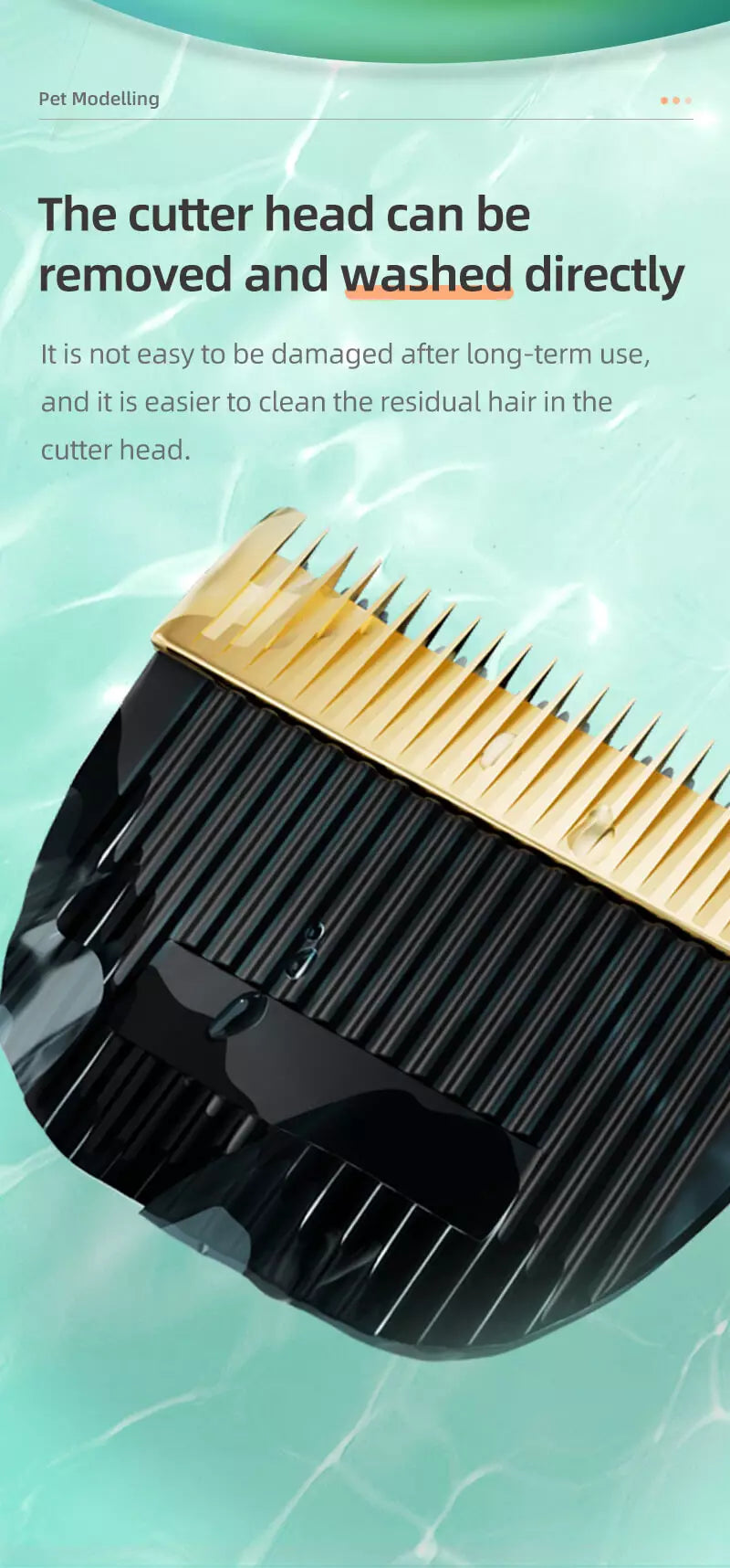 Load image into Gallery viewer, [JM-PE02] Jakemy Waterproof Rechargeable Cordless Electric Pet Hair Clipper Trimmer Pet Grooming Tool - Polar Tech Australia
