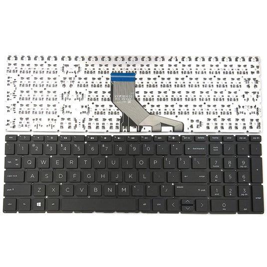 HP 15-DA 15-DA0012DX 15-DA0032WM 15-DB 15-DB0047WM TPN-C135 TPN-C136 Laptop Keyboard US Black - Polar Tech Australia