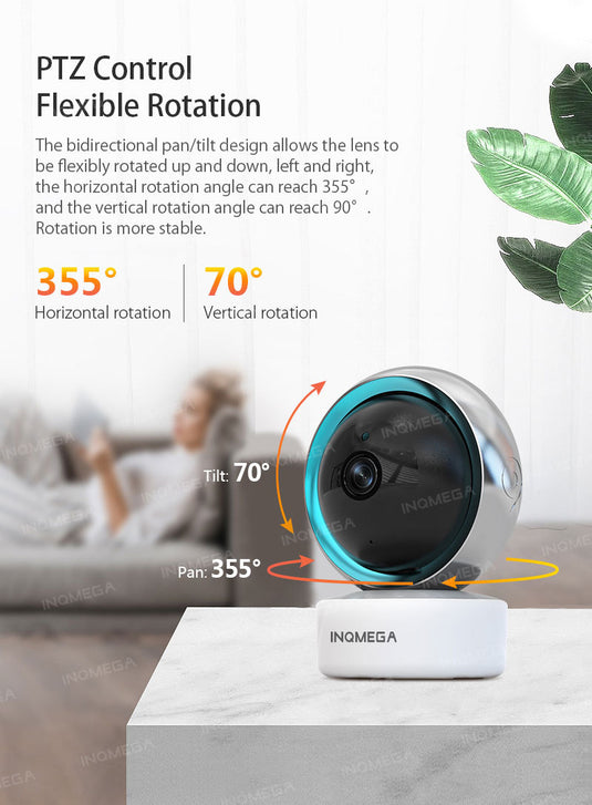 [TUYA Smart Home] 1080P HD Wireless WIFI indoor Security Camera - Polar Tech Australia