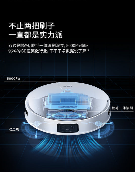 科沃斯 ECOVACS T10 OMNI 全自动扫地机器人全自动智能家用扫拖洗烘集尘一体 - Polar Tech Australia