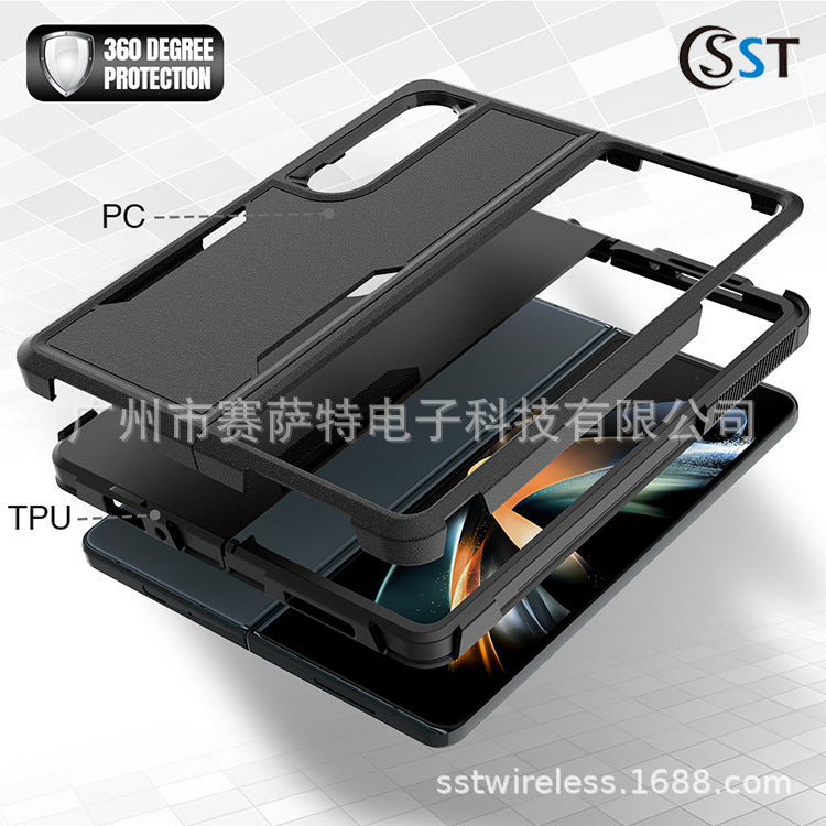 Cargue la imagen en el visor de la galería, Samsung Galaxy Z Fold 4 (SM-F936) Adventurer Commuter Heavy Duty Drop Proof Case - Polar Tech Australia

