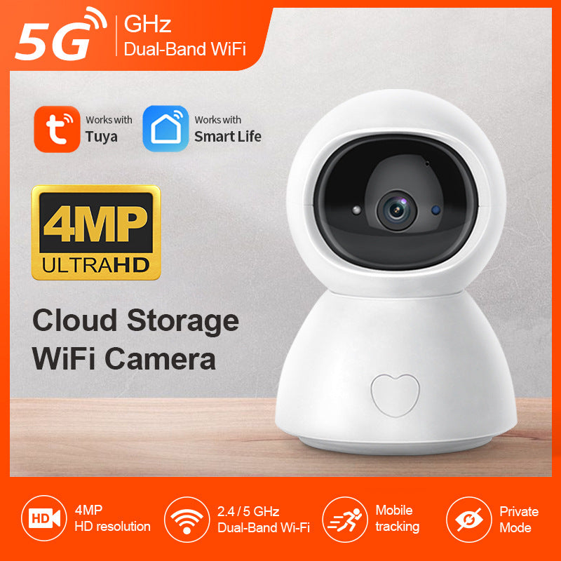 Cargue la imagen en el visor de la galería, [TUYA Smart Home][Support Dual 2.5GHz/5GHz Band WIFI] Full HD 4MP Wireless WIFI indoor Security Camera - Polar Tech Australia
