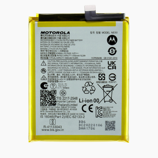 [NE50] Motorola Moto G52 / G82 5G / G71S - Replacement battery - Polar Tech Australia