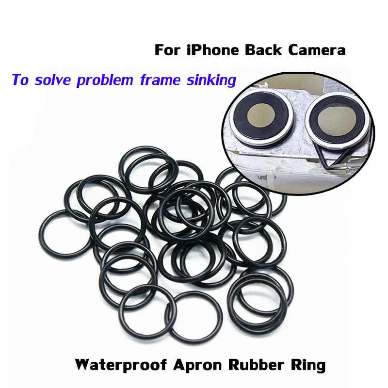 Chargez l&#39;image dans la visionneuse de la galerie, [50pcs] iPhone X-14 Pro Max Rear Camera Water Proof Rubber for Replacing Back Glass Repair - Polar Tech Australia
