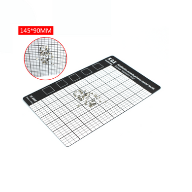 [K-888 & JF-869][14cm x 9cm] KGX Magnet Magnetic Screw Memory Project Mat Phone Repair Working Pad - Polar Tech Australia