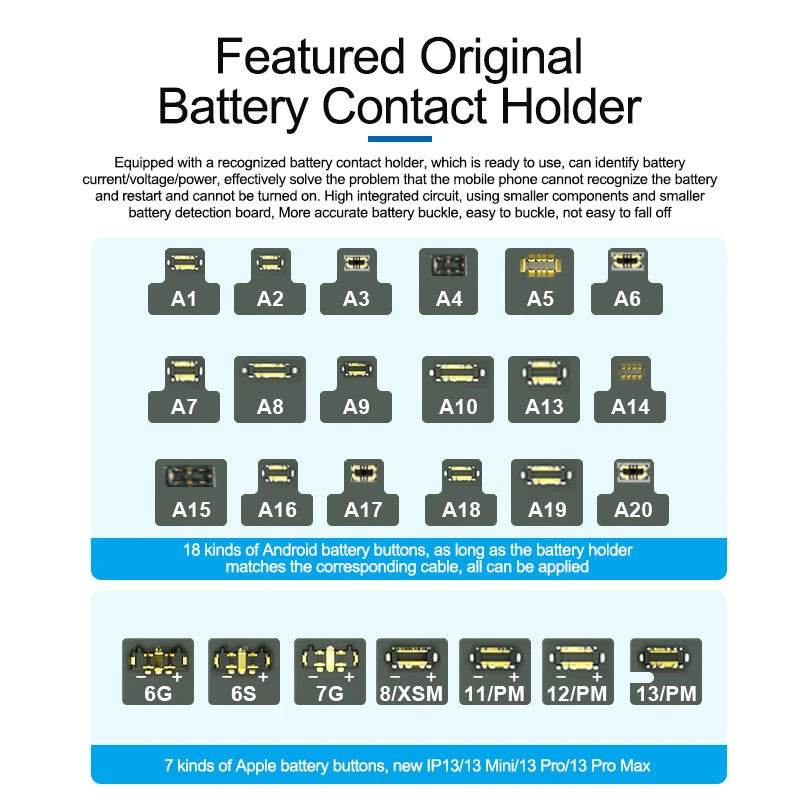 Cargue la imagen en el visor de la galería, [SS-905D] Sunshine Samsung Huawei OPPO XIAOMI VIVO Android Phone Repair Power Test Cable - Polar Tech Australia
