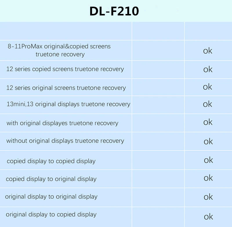 Cargue la imagen en el visor de la galería, [DL F210] Sunshine Relife iPhone 8/iPhone X/11/12/13/14 Ture Tone Recovery Repair Programmer Instrument - Polar Tech Australia
