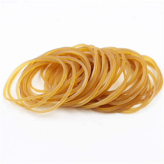 [400PCS][50MM Diameter][80MM Length]Size 19 Rubber Bands Yellow - Polar Tech Australia