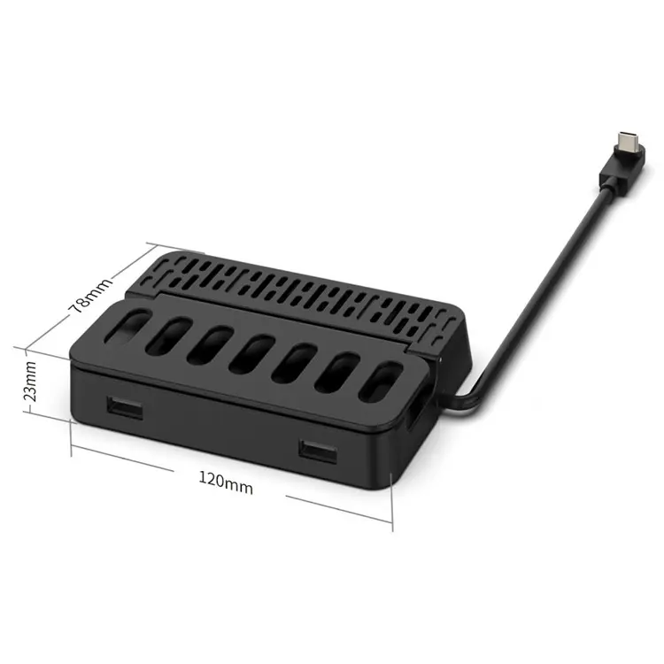 Cargue la imagen en el visor de la galería, Steam Deck Docking Station Converter with HD Video Port, Gigabit Ethernet, USB 2.0 and PD Fast Charging - Polar Tech Australia
