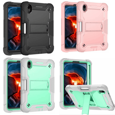 Apple iPad Mini 6 6th Gen Defender Heavy Duty Drop Proof Rugged Protective Stand Case - Polar Tech Australia