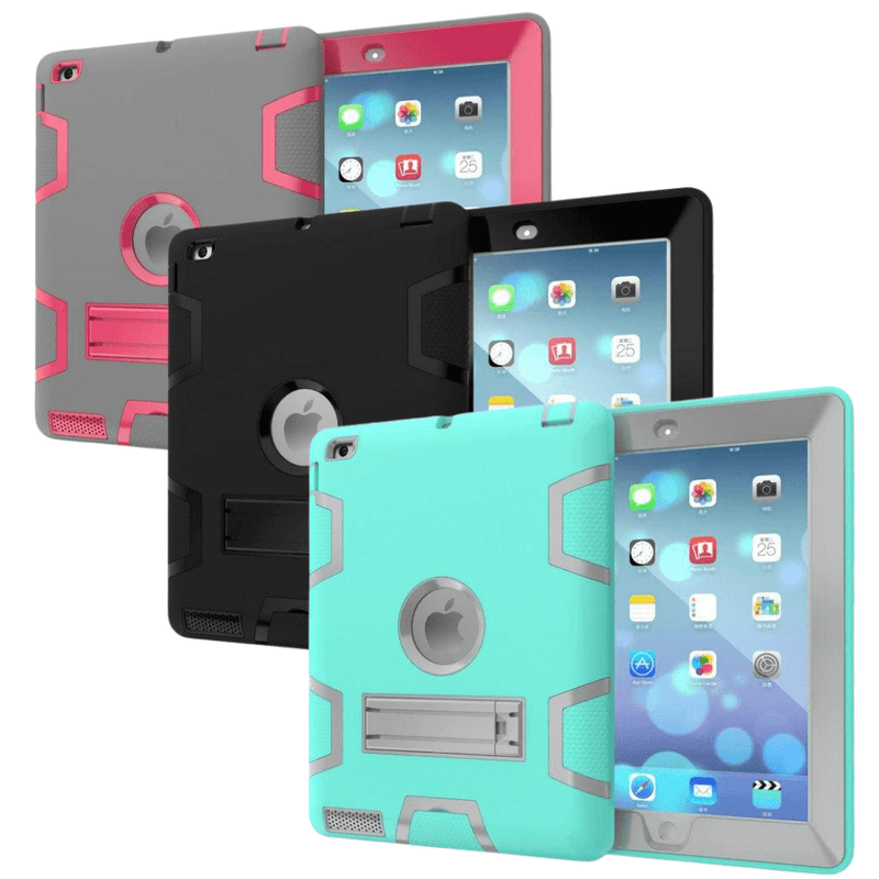 Chargez l&#39;image dans la visionneuse de la galerie, Apple iPad Pro 11&quot; &amp; Air 4/5 10.9” Defender Heavy Duty Drop Proof Rugged Protective Stand Case - Polar Tech Australia
