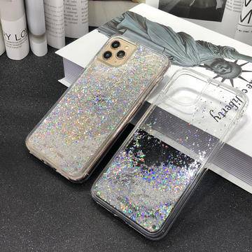 Apple iPhone 11/Pro/Max G-Case Star Glitter Clear Transparent Watering Case - Polar Tech Australia