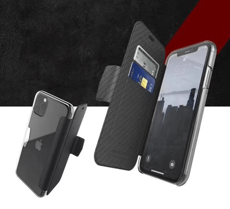 Cargue la imagen en el visor de la galería, Apple iPhone 11 Pro Max X-Doria Engage Folio Ultra-Thin Men Flip Case - Polar Tech Australia
