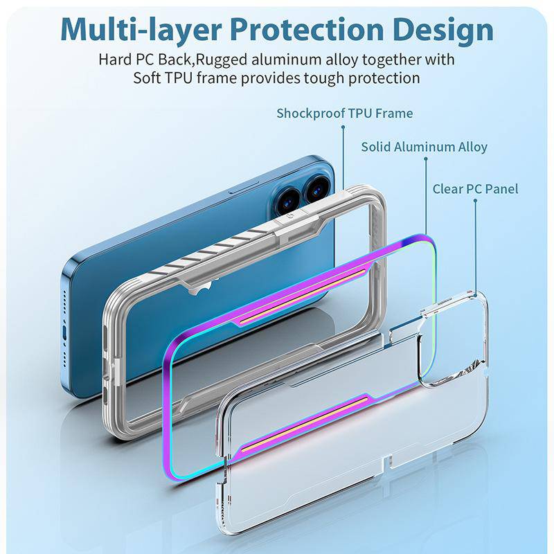 Chargez l&#39;image dans la visionneuse de la galerie, [Clearance] Apple iPhone 13/Mini/Pro/Max Military Defense Heavy Duty Drop Proof Case - Polar Tech Australia
