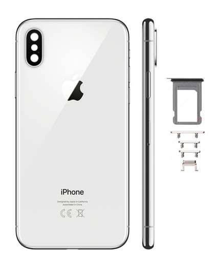 Chargez l&#39;image dans la visionneuse de la galerie, Apple iPhone X Back Glass Housing Frame (No Built-in Parts) - Polar Tech Australia
