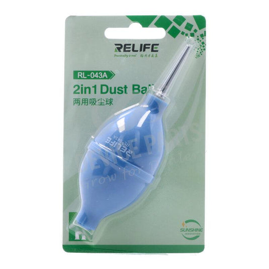 [RL-043A] Relife 2 In 1 Phone Repair Dust Cleaner Air Blower Ball Cleaning Pen for Phone PCB PC Keyboard Dust Removing Camera Lens Cleaning - Polar Tech Australia