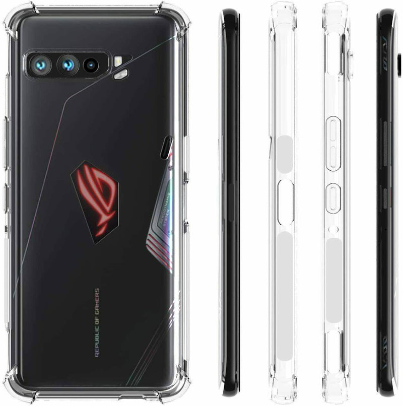 Chargez l&#39;image dans la visionneuse de la galerie, ASUS Rog Phone 3 Clear Shock Absorbing Transparent Heavy Duty Protective Case - Polar Tech Australia
