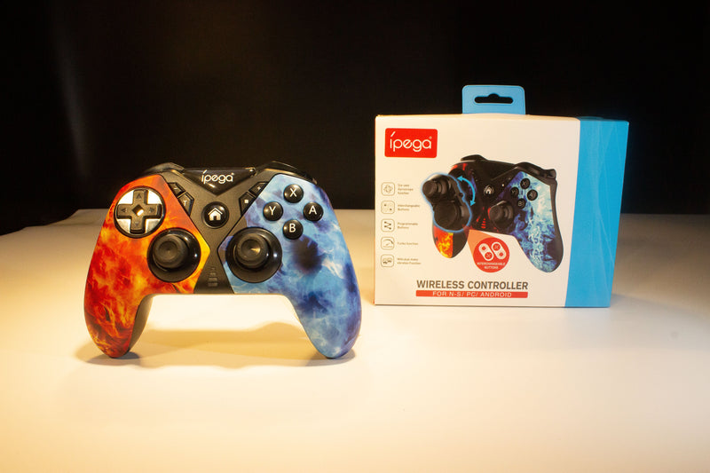 Cargue la imagen en el visor de la galería, [Camouflage Color] Nintendo Switch/Android/PC Bluetooth Wireless Ergonomic Gamepad 6-Axis Vibration Game Controller - Polar Tech Australia
