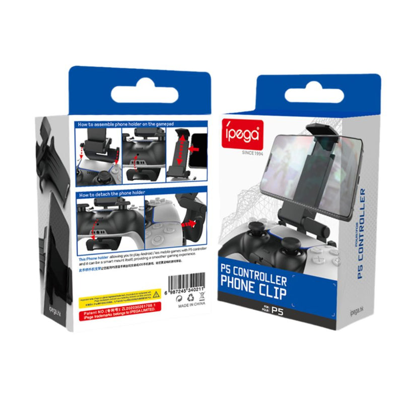 Cargue la imagen en el visor de la galería, PS5 Gamepad Game Controller Mount Cell Phone Stand Hand Grip Smartphone Clip Holder - Polar Tech Australia
