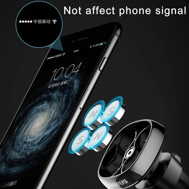 Cargue la imagen en el visor de la galería, [Clearance] Basues Universal Privity Series Pro Aircon Flow Outlet Magnet Phone Holder Bracket (Genuine Leather) - Polar Tech Australia
