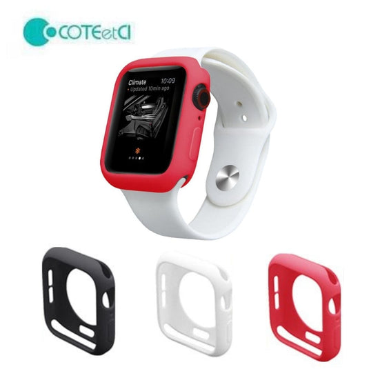 COTEetCI Apple Watch 4/5/6/SE - 40mm/44mm Liquid Silicone TPU Case - Polar Tech Australia