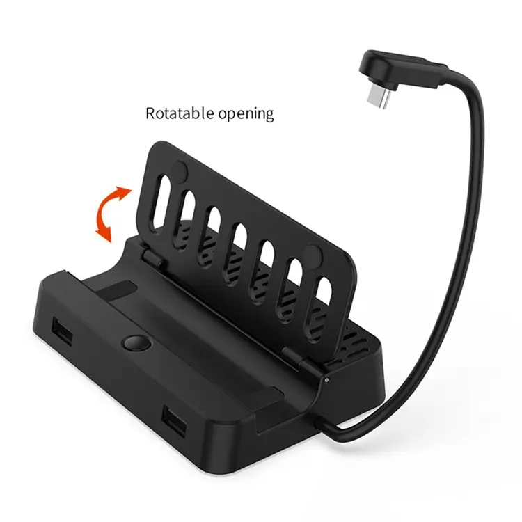 Cargue la imagen en el visor de la galería, Steam Deck Docking Station Converter with HD Video Port, Gigabit Ethernet, USB 2.0 and PD Fast Charging - Polar Tech Australia
