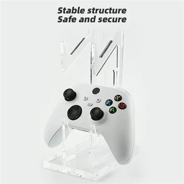 Chargez l&#39;image dans la visionneuse de la galerie, PS4 / Xbox One / Switch Game Controller Holder Desktop Gamepad Storage Holder - Transparent - Polar Tech Australia
