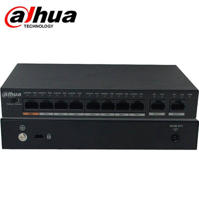 [DH-S1500C-8ET2GT-DPWR] DAHUA 8 PoE 10 Ports PoE Switch CCTV System - Polar Tech Australia