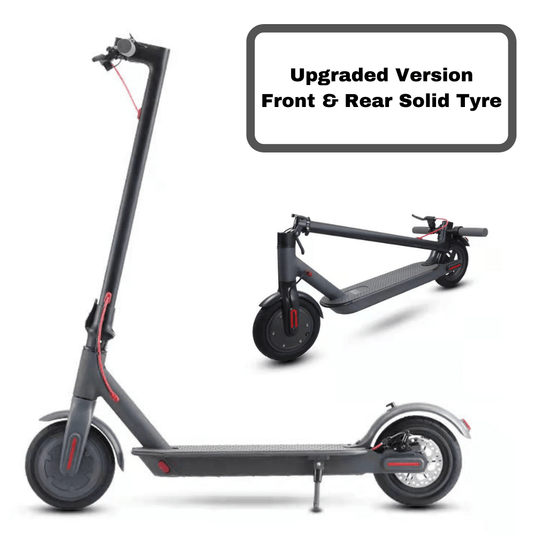 [Model:1S][8.5 inch Solid Tyre] E-GO Electric Scooter 1S 35KM Long Range With Smart LED Display - Polar Tech Australia