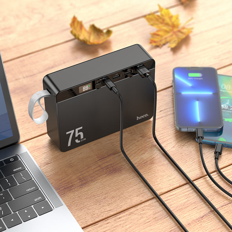 Chargez l&#39;image dans la visionneuse de la galerie, [J94][75000mAh] HOCO PD 20W QC 3.0 Fast Charging Power Bank Portable Power Station - Polar Tech Australia
