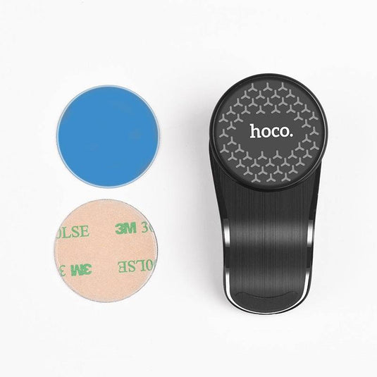 [CA59][360 Degree Rotation] HOCO Universal Aluminum Alloy Aircon Vent Flow Magnet Phone Holder - Polar Tech Australia