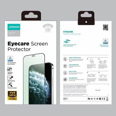 [9D Full Covered][Eyecare Green Light Filter] Joyroom iPhone 12/Mini/Pro/Max Full Covered 9HTempered Glass Screen Protector - Polar Tech Australia