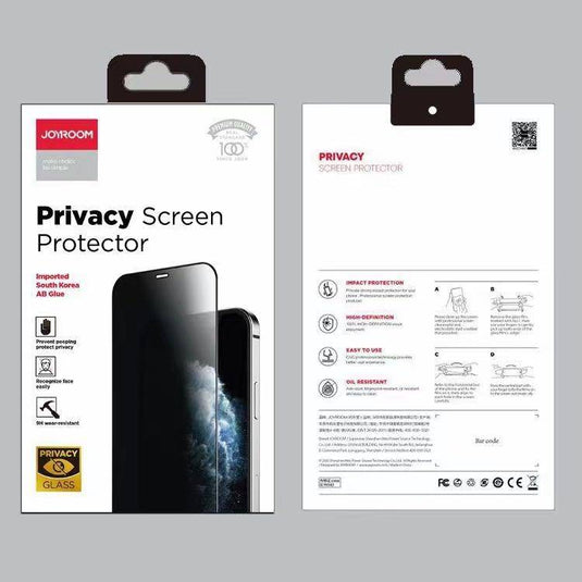 [9D Full Covered][Privacy] Joyroom iPhone 7/8/Plus/SE Full Covered 9H Tempered Glass Screen Protector - Polar Tech Australia
