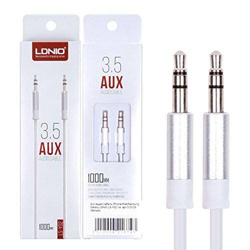 [LSY01] LDNIO 3.5 AUX Phone/Car/Speaker AUDIO CABLE (1M) - Polar Tech Australia