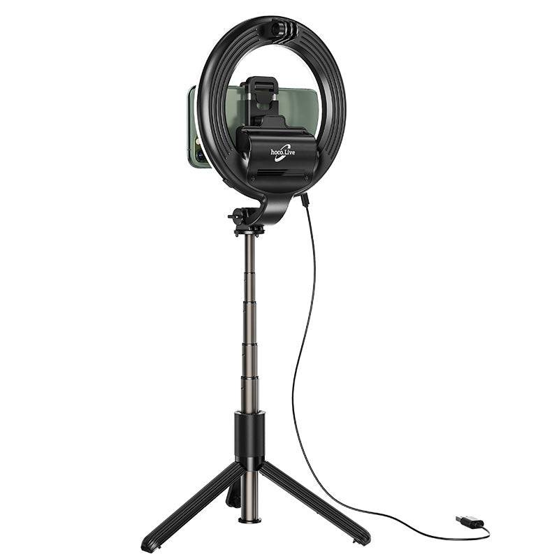 Chargez l&#39;image dans la visionneuse de la galerie, [LV03 Plus] HOCO Universal LED Light Live broadcast Stand Mobile Phone Mount Holder - Polar Tech Australia
