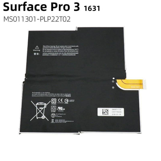 Microsoft Surface Pro 3 (1631) Battery - G3HTA005H - Polar Tech Australia