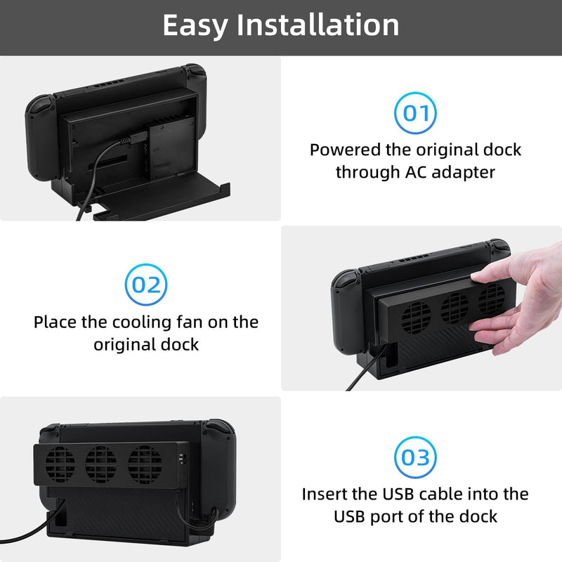 Chargez l&#39;image dans la visionneuse de la galerie, Nintendo Switch &amp; Cooling Fan Stand Dock - Polar Tech Australia
