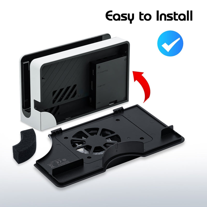 Chargez l&#39;image dans la visionneuse de la galerie, Nintendo Switch OLED Dock Cooling Fan Stand - Polar Tech Australia
