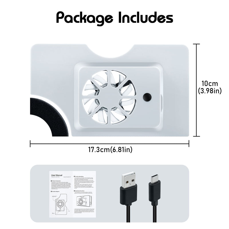 Chargez l&#39;image dans la visionneuse de la galerie, Nintendo Switch OLED Dock Cooling Fan Stand - Polar Tech Australia
