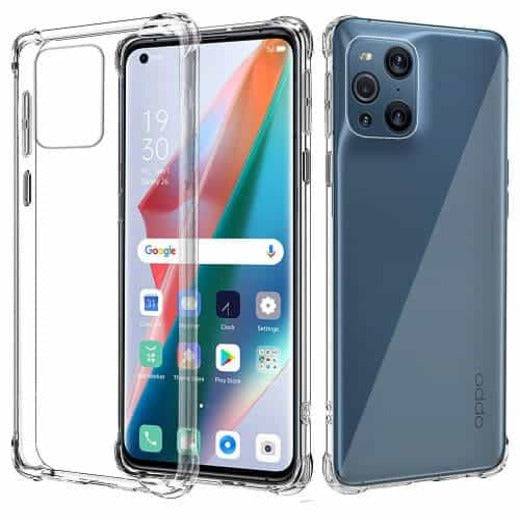 OPPO Find X3 / Find X3 Pro - Trasnsparent Airpillow Air Cushion Shock proof Case - Polar Tech Australia