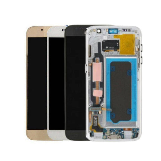 [ORI][With Frame] Samsung Galaxy S7 (SM-G930F) LCD Touch Digitizer Screen Assembly - Polar Tech Australia