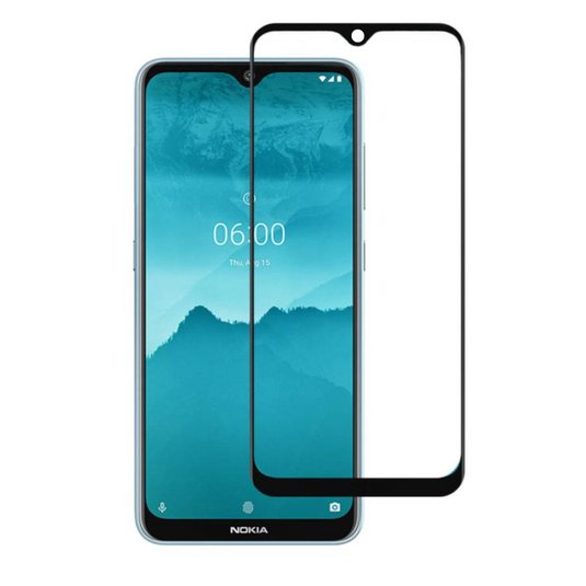 Nokia C20 Plus - Full Covered 9H Tempered Glass Screen Protector - Polar Tech Australia