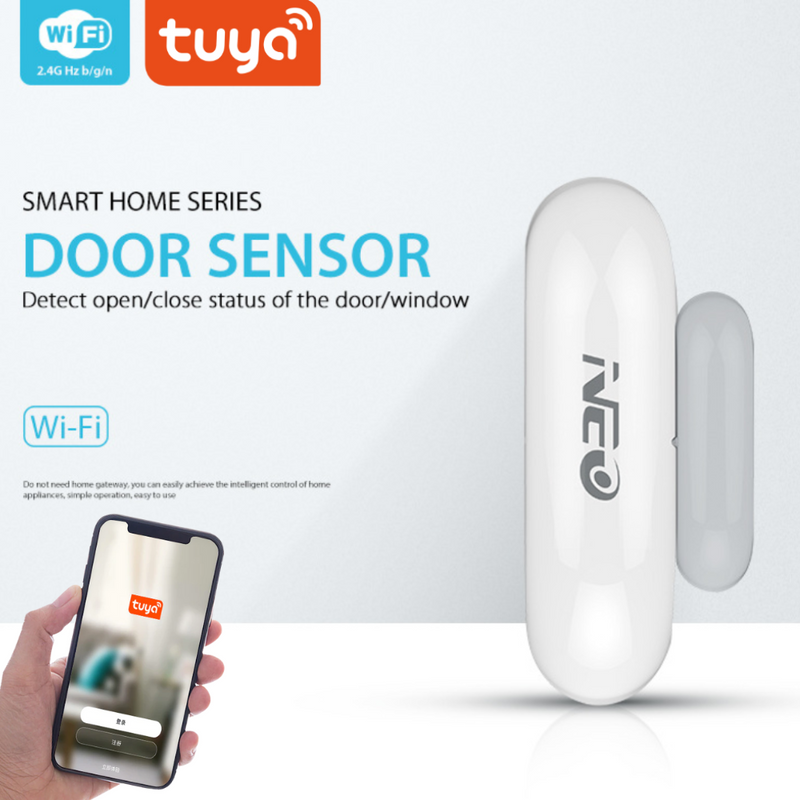 Load image into Gallery viewer, [TUYA Smart Home] NEO Wireless  Door &amp; Window Open/Closed Detector Magnetic Switch Sensor Smart Home Security Alarm - Polar Tech Australia
