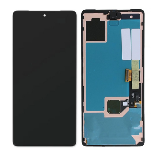 [With Bezel Frame and Fingerprint Sensor] Google Pixel 6 LCD Touch Digitizer Screen Display Assembly - Polar Tech Australia