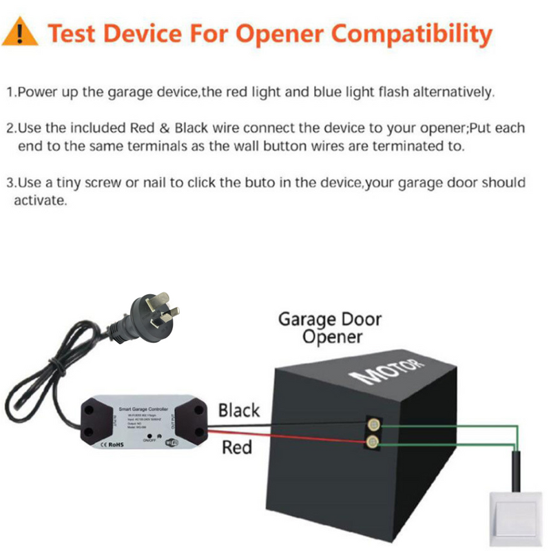 Load image into Gallery viewer, [TUYA Smart Home][AU Plug] Wireless Garage door Smart Controller Opener - Polar Tech Australia
