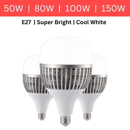 Load image into Gallery viewer, Super Bright Factory Industry 50W 80W 100W 150W LED Bulbs Light Lamp E27 Head - Polar Tech Australia
