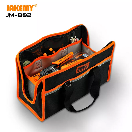 [JM-B02] Jakemy Durable Hardware Tool Storing Oxford Fabric Tool Bag with Sturdy Zipper - Polar Tech Australia