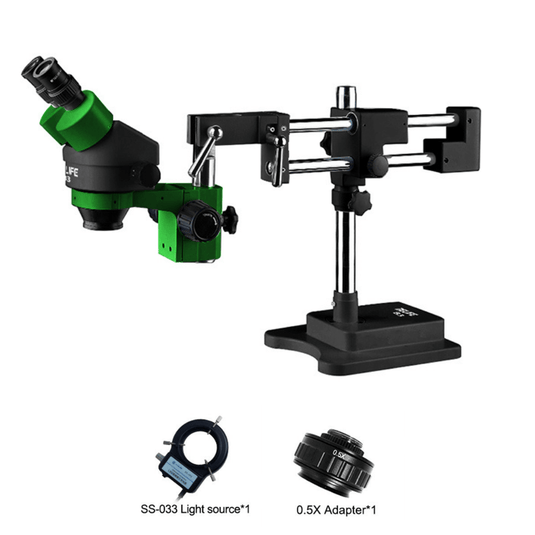 [RL-M3-STL2][360 Degree Rotation] RELIFE 0.7x - 4.5x Trinocular HD Stereo Microscope Mobile Phone PCB Motherboard Repair Tool - Polar Tech Australia