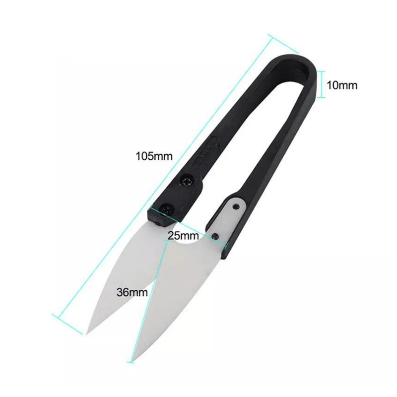 Chargez l&#39;image dans la visionneuse de la galerie, [RL-102] SUNSHINE Relife Insulated Ceramic Anti-Statics U-Scissors Cutter Sizzer - Polar Tech Australia
